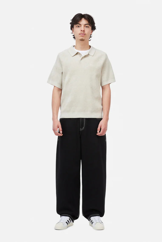 Cable Knit Polo