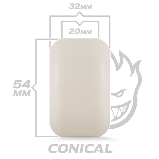 54mm F4 Conical Full 101a Wheels