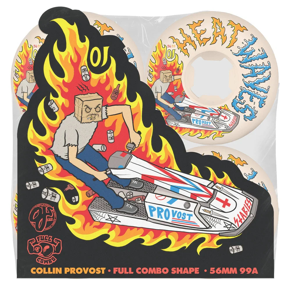 56mm Collin Provost Elite Full Combo 99a Wheels