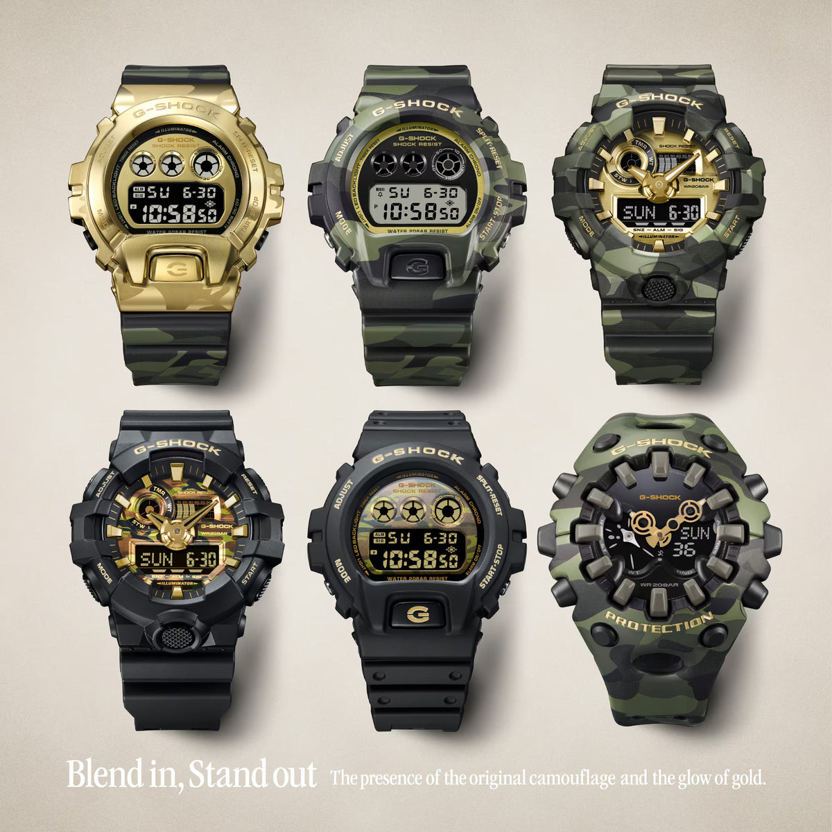 GA700CMG-3A "Bold Camo Series"