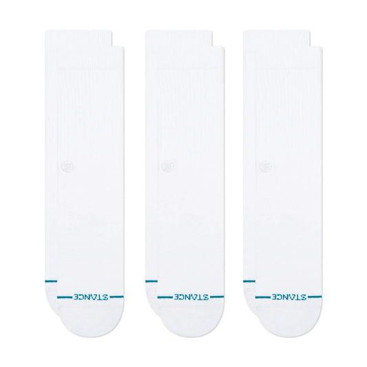 Icon 3 Pack Crew Socks
