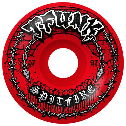 57mm F4 T-Funk Raw Radial Full 97a Wheels